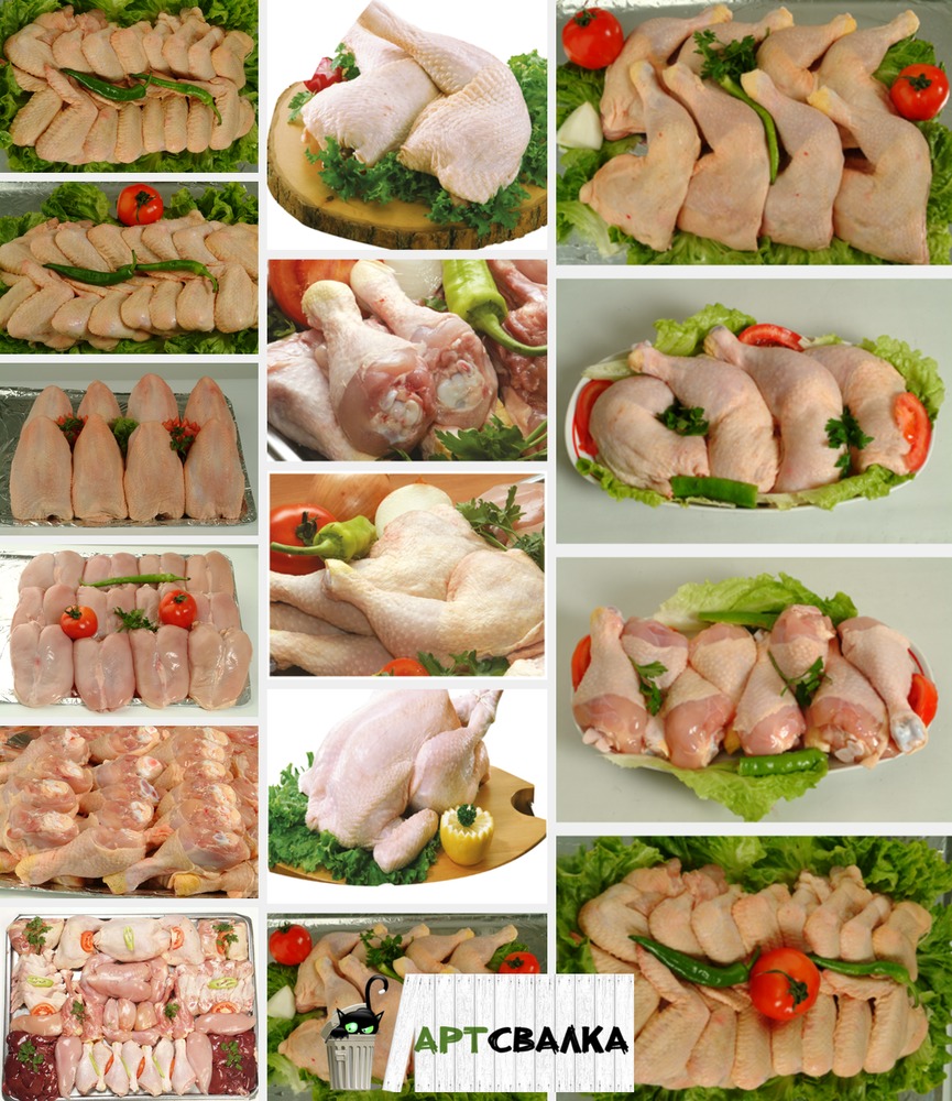 Аппетитные фото мяса свежей курочки | Mouth-watering photo of fresh meat of a chicken